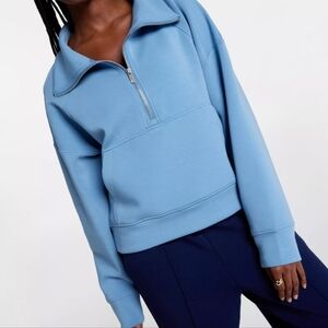 Calia 1/4 Zip Scuba Pullover